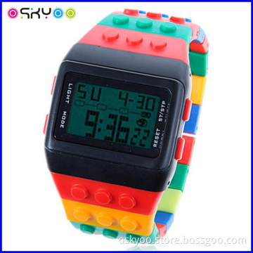 Jc/DC Pop Hours Digital LED Watch